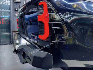 Parachoques Trasero de Acero <span class=keywords><strong>Armando</strong></span> Hilux Revo, Barra de Protección Trasera de Acero para VIGO REVO ROCCO, Parachoques Trasero para Revo 2005-2025 - Product Image 6