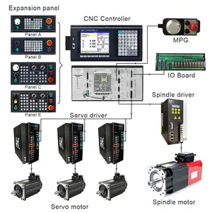 5 eksen Shenzhen Router otomatik zengin kontrol sistemi CNC torna kontrolörü