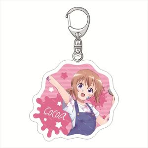 Anime Cute Game Is The Order A Rabbit Porte-clés Kawai Figures Doll Chino <span class=keywords><strong>Chiya</strong></span> Syaro Maya Acrylique Porte-clés Pendentif pour Cadeau - Product Image 3