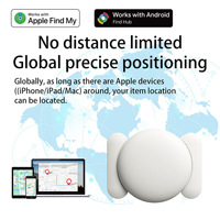 Traceur GPS intelligent à double système magnétique, localisateur sans fil, chercheur de clés, traceur d'animaux de compagnie compatible avec IOS Find My et Android Find Hub