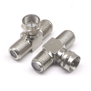 Connecteur d'<span class=keywords><strong>antenne</strong></span> <span class=keywords><strong>TV</strong></span> de type F à IEC 90 degrés, adaptateur d'angle droit, <span class=keywords><strong>prise</strong></span> vers <span class=keywords><strong>prise</strong></span>, câble coaxial F-<span class=keywords><strong>TV</strong></span> combiné - Product Image 4