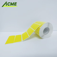 Rouleau d'étiquettes autocollantes personnalisées, papier thermique, étiquettes de code-barres