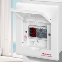 SINOTIMER D-STVP936S-1-80A 127/220VAC Moniteur triphasé à affichage numérique, protection contre les surtensions et les sous-tensions