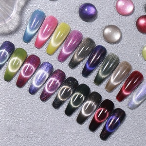 <span class=keywords><strong>Set</strong></span> di Smalti Gel Magnetici Occhio di Gatto Cristallo Francese, 28 <span class=keywords><strong>Colori</strong></span>, a Base d'Acqua, Semi-Permanenti, Non Tossici, Ecologici, Fai-da-Te, 15ml, Milano - Product Image 5