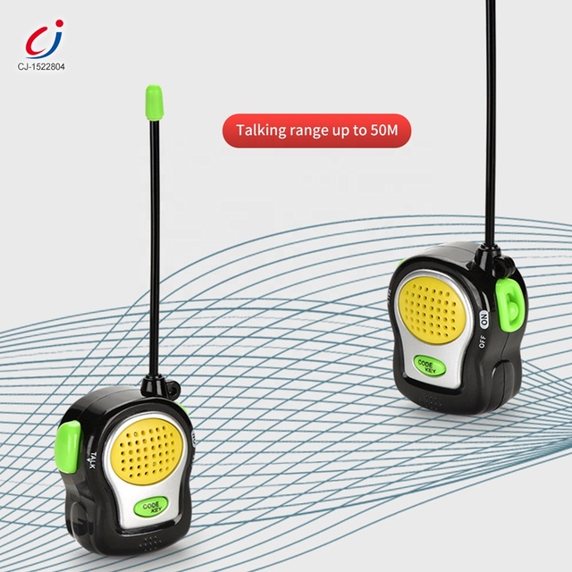 Chengji Radio Interphone Wireless Portable Transceiver Toys Outdoor Indoor Portable Electronic Mini Hand Free Walkie Talkie
