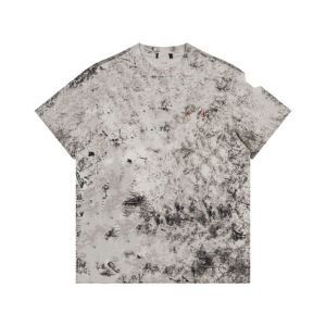 เสื้อยืดพิมพ์ลายแบรนด์ข้ามพรมแดน น้ำหนัก 280 กรัม ทรงโอเวอร์ไซส์ แขนสั้น ระบายอากาศได้ดี สไตล์ฮิปฮอป - Product Image 3