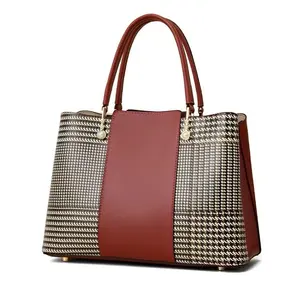 Модные красные дамские сумочки 2022 из натуральной воловьей кожи контрастных цветов для женщин, роскошные дамские сумочки из Китая