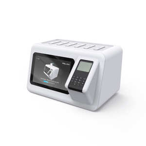 Station de recharge portable pour téléphones mobiles à 6 emplacements avec affichage LED à charge rapide, batterie externe partagée <span class=keywords><strong>Micro</strong></span> USB - Product Image 3