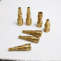 Tige de valve de précision sur mesure en laiton et acier inoxydable, usinée CNC pour pièces tournées sur tour C36000 HPb59-1 RoHS pour applications de plomberie OEM