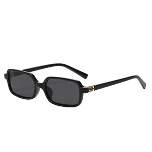 Yeni Avrupa Amerikan Kare Tam Çerçeveli Küçük Çerçeveli Şık Unisex Sınır Ötesi Sokak Stili Trendy Lüks Düz Güneş Gözlüğü - Product Image 3