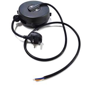 Tự động có thể thu vào cáp Reel điện tử Di động Cáp Reel hiển thị thông minh tủ Cáp Winder xe điện ba lõi - Product Image 2