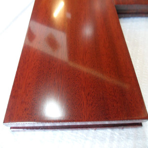 Plancher en bois dur <span class=keywords><strong>Iroko</strong></span> africain massif, finition mate lisse avec revêtement UV, motif chevron, couleur café/naturel/aubépine, 9%-12% MC - Product Image 5