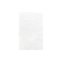 Pegatinas transparentes impermeables para orejas de elfo, accesorio de entrenamiento, parche cosmético para orejas, pegatinas de cara en V, corrección de orejas separadas