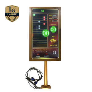 Casino Semi-Auto Monitor Stand <span class=keywords><strong>Ruleta</strong></span> Ruedas Mesa Doble Cara Roadlist Pantalla - Product Image 1