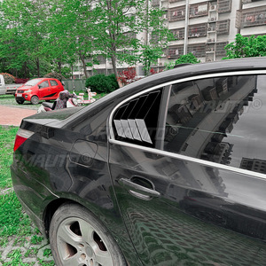 For BMW 5 Series E60 2004-2010 Rear <b>Window</b> Side Vent Shutter Louver <b>Cover</b> Trim Rear Quarter Panel <b>Window</b> Car Accessories - Product Image 5