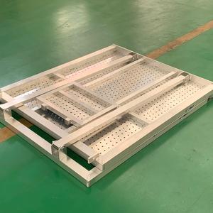 Barrière de foule portable en alliage Barrière de scène carrée Pliable Gestion du trafic Certifiée TUV - Product Image 3