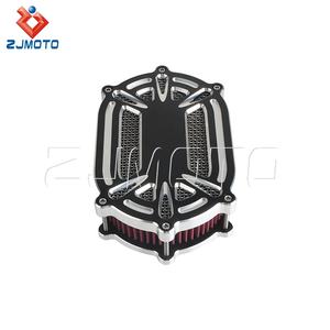 ชุดอุปกรณ์ดักอากาศโครเมียมสีดำสำหรับ Harley <span class=keywords><strong>Road</strong></span> <span class=keywords><strong>King</strong></span> 2017-2023 Softail Low Rider <span class=keywords><strong>2018</strong></span>+ ชุดระบายอากาศใต้เครื่องยนต์แบบซ่อน - Product Image 3