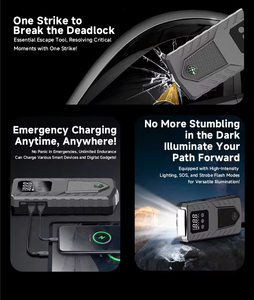 Démarreur de <span class=keywords><strong>voiture</strong></span> portable 6000mah à haut débit 600a <span class=keywords><strong>Batterie</strong></span> au lithium 12v Booster de <span class=keywords><strong>batterie</strong></span> de <span class=keywords><strong>voiture</strong></span> multifonction portable avec <span class=keywords><strong>batterie</strong></span> externe - Product Image 4