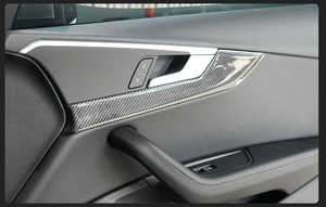Nuevo Kit de Actualización Interior de Fibra de Carbono de 7 Piezas, Reemplazo Completo para <span class=keywords><strong>Audi</strong></span> A4 S4 B9 2017-2024, Accesorios de Estilo para Automóvil - Product Image 5