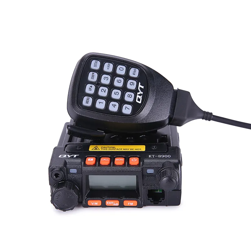 QYT KT-8900 मिनी 25w मोबाइल VHF UHF लंबी दूरी Talki Walki सेट वॉकी टॉकी 100 मील 3 km अपराधी रेडियो