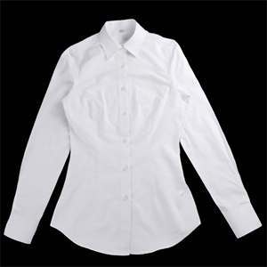 <span class=keywords><strong>Camicie</strong></span> in <span class=keywords><strong>cotone</strong></span> a maniche lunghe da <span class=keywords><strong>donna</strong></span> con Logo ricamato personalizzato - Product Image 1