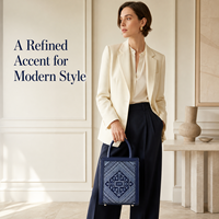 Sac à main de luxe pour femme en soie et cuir véritable, chic et tendance, avec poignée supérieure, idéal pour les boutiques et les cadeaux