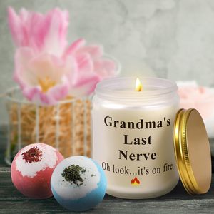 Caja de regalo de <span class=keywords><strong>feliz</strong></span> <span class=keywords><strong>cumpleaños</strong></span> para abuela de nieta, idea de Nieto, juego de regalo de Navidad para abuela, regalos de spa relajantes para mujer - Product Image 4