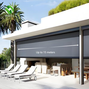 YST fabbrica su misura di <span class=keywords><strong>grandi</strong></span> <span class=keywords><strong>dimensioni</strong></span> 15 m di larghezza tapparelle motorizzate per esterni <span class=keywords><strong>tende</strong></span> - Product Image 1