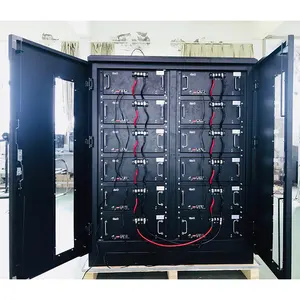 Solar Energy Storage Battery Cabinet 10KWH 20KWH 30KWH 40KWH 50KWH 48V 51.2V Home Battery Power Energy Storage Bank