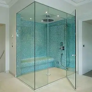 Prima ที่มีคุณภาพสูงห้องอาบน้ำกระจกล้อมรอบกุฏิห้องอาบน้ำห้องน้ำสำหรับบ้านโรงแรม