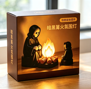 Lampada Notturna USB Creativa in Resina Completamente Personalizzabile, Regalo di Halloween, Simpatico Dio della <span class=keywords><strong>Morte</strong></span>, Babbo Natale Luminoso, Fiocco di Neve, Sabbia - Product Image 4