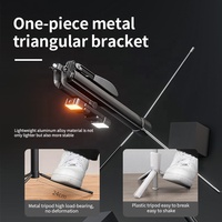 Houder Voor Mobiele Telefoon Met Opvouwbare Functie Statief Beugel Voor Fotografie Fill Light & Sub-Handgreep