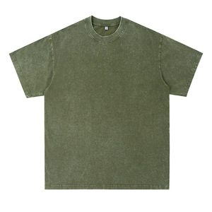 Camisetas Juveniles a Rayas <span class=keywords><strong>Berserk</strong></span>, Camisetas Cuadradas de Corte Holgado para Chicas, Camisetas Lavadas al Ácido, Camiseta Negra Lavada al Ácido - Product Image 4