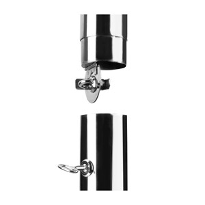 Posacenere Rotondo da Esterno in Acciaio Inossidabile, Contenitore per Fumo - Product Image 2