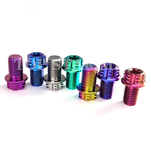 Tornillos de Titanio Tmj con Cabeza Torx y Brida, Especificación de Competición, M10x25x1.25, Tornillos de Repuesto para Motocicleta, Reemplazo de Tornillos para Pinzas de Freno - Product Image 6