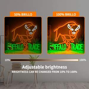 Perfetta fusione di stile retrò Bar e spirito americano IP65 Whiskey Bar insegna al Neon con sorgente luminosa a LED acrilico luci al Neon - Product Image 3