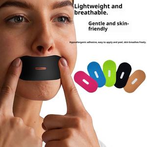 एक्सटेप क्रॉस-बॉर्डर बंद मुंह स्प्रे खुले मुंह से सांस लेने में सुधार विरोधी नींद स्ट्रिप्स लोचदार सांस 76 मिमी * 38 मिमी - Product Image 1