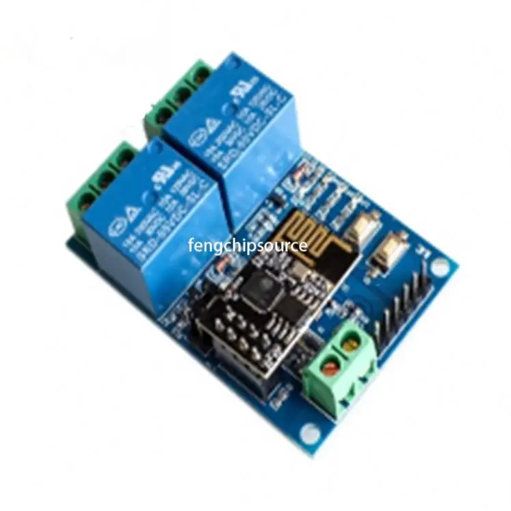 5V ESP8266 Dual-Channel Wi-Fi Relay IoT Smart Home Mobile Phone App Remote Control Switch