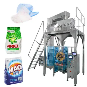 Automatic weighing 500 grams 1kg detergent powder filling packaging machine washing powder soap detergent packing machine