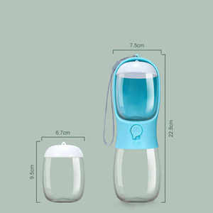 Portable Travel Pet Feeder <b>Mug</b> 2 In 1 Water Grain Cup Dogs <b>Plastic</b> Bottle Food Storage Water Dispenser - Product Image 5