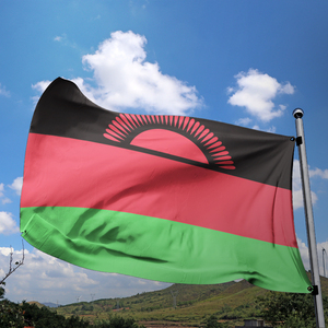 Promocional personalizado Malawi bandera 100% poliéster doble cara impresión decoración al aire libre Bandera Personalizada - Product Image 2