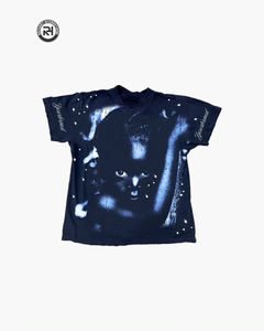 Top de diseño personalizado con estampado de logotipo Streetwear moda Casual hombres Camiseta 100% algodón serigrafiado de alta calidad - Product Image 1