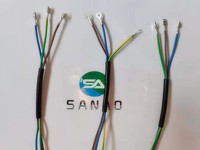 Máquina Prensadora de Terminales Semiautomática Súper Silenciosa SANAO para Cables Eléctricos, para Terminales Molex, JST y TE