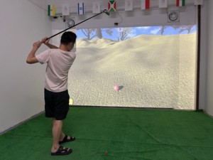 Factory Price AR Golf System Feature Interactive Projection Projector for <b>Indoor</b> Leisure G8029-5 AR Golf Simu - Product Image 4