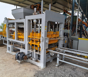 Máquina para Fabricar Ladrillos de Hormigón para Construcción, Bomba con Motor, Línea de Producción de Bloques Hidráulica Automática QT8-15 para Adoquines/Bordillos - Product Image 3