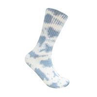 Chaussettes de sport multicolores personnalisées TieDye pour hommes et femmes - Saison printemps