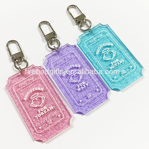Tùy Chỉnh Khắc Monogram <span class=keywords><strong>Acrylic</strong></span> Tassel Vé Key <span class=keywords><strong>Tag</strong></span> - Product Image 2