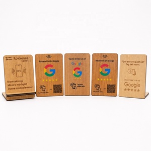 Expositor <span class=keywords><strong>de</strong></span> <span class=keywords><strong>Tarjetas</strong></span> <span class=keywords><strong>de</strong></span> Regalo <span class=keywords><strong>de</strong></span> <span class=keywords><strong>Google</strong></span> <span class=keywords><strong>Play</strong></span> sin Contacto con Chip RFID NFC (NTAG215/216/213) y Código QR para Uso en Hoteles, Ecológico - Product Image 2