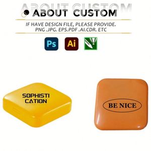 Custom <b>Small</b> Portable Pill Box with Pull-Out <b>Sliding</b> Cover Compact Daily Use Medicine Case for Travel Backpack Purse Secure Seal - Product Image 4