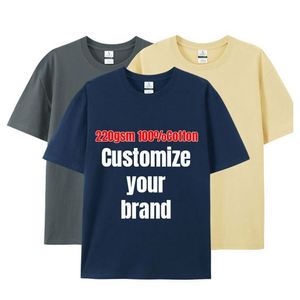 High Quality 100% Cotton Plus Size T-<b>Shirt</b> Customize Printed Logo Men Plain O Neck Tshirt Custom T <b>Shirt</b> for Men - Product Image 1